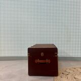 Circled travel trunk