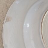 2 hollow plates in iron earth Moulin des Loups and Hamage