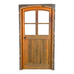 porte ancienne en sapin