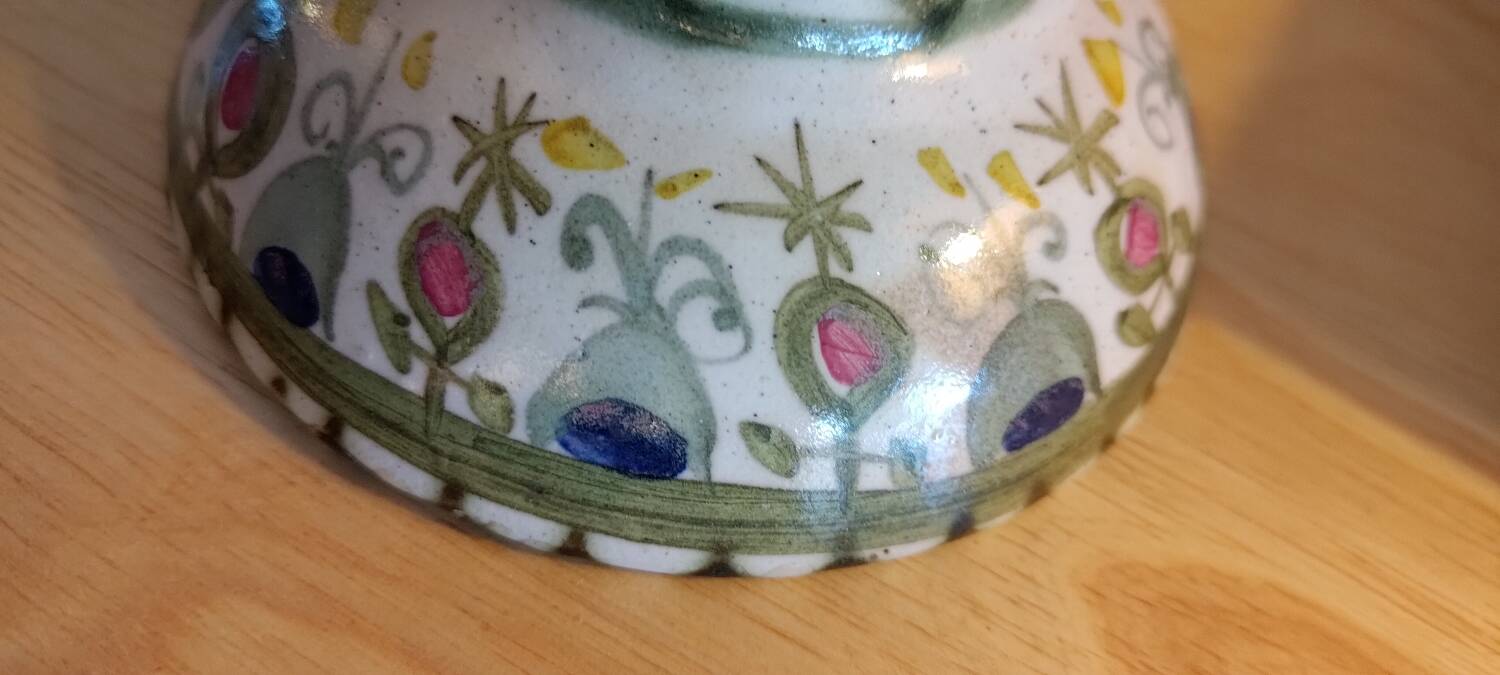 Quimper André l'helguen candle holder