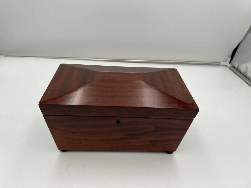 Decorative Box in Mahogany, England, 1880s