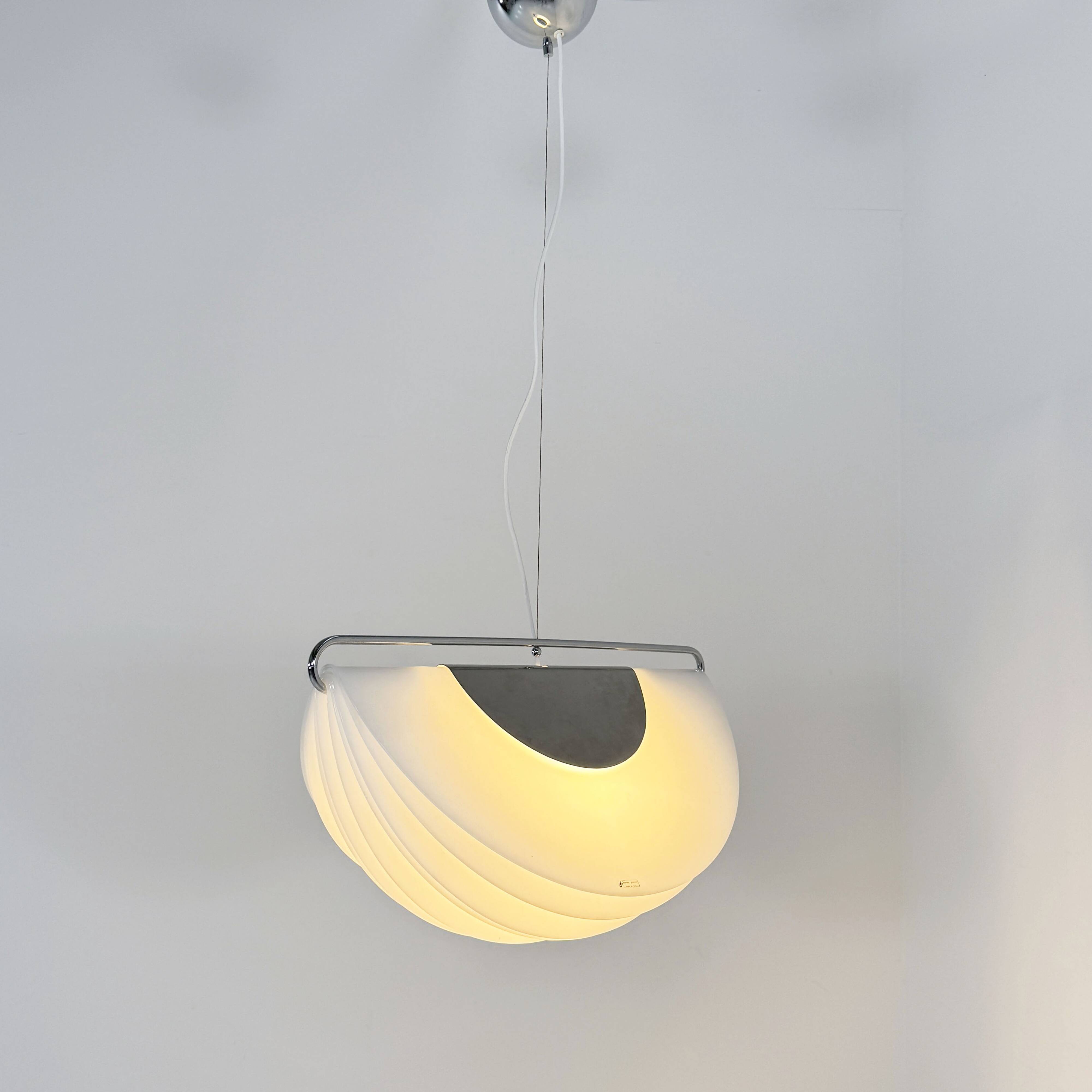 Spicchio pendant lamp by Ermanno Lampa & Sergio Brazzoli for Guzzini, 1970