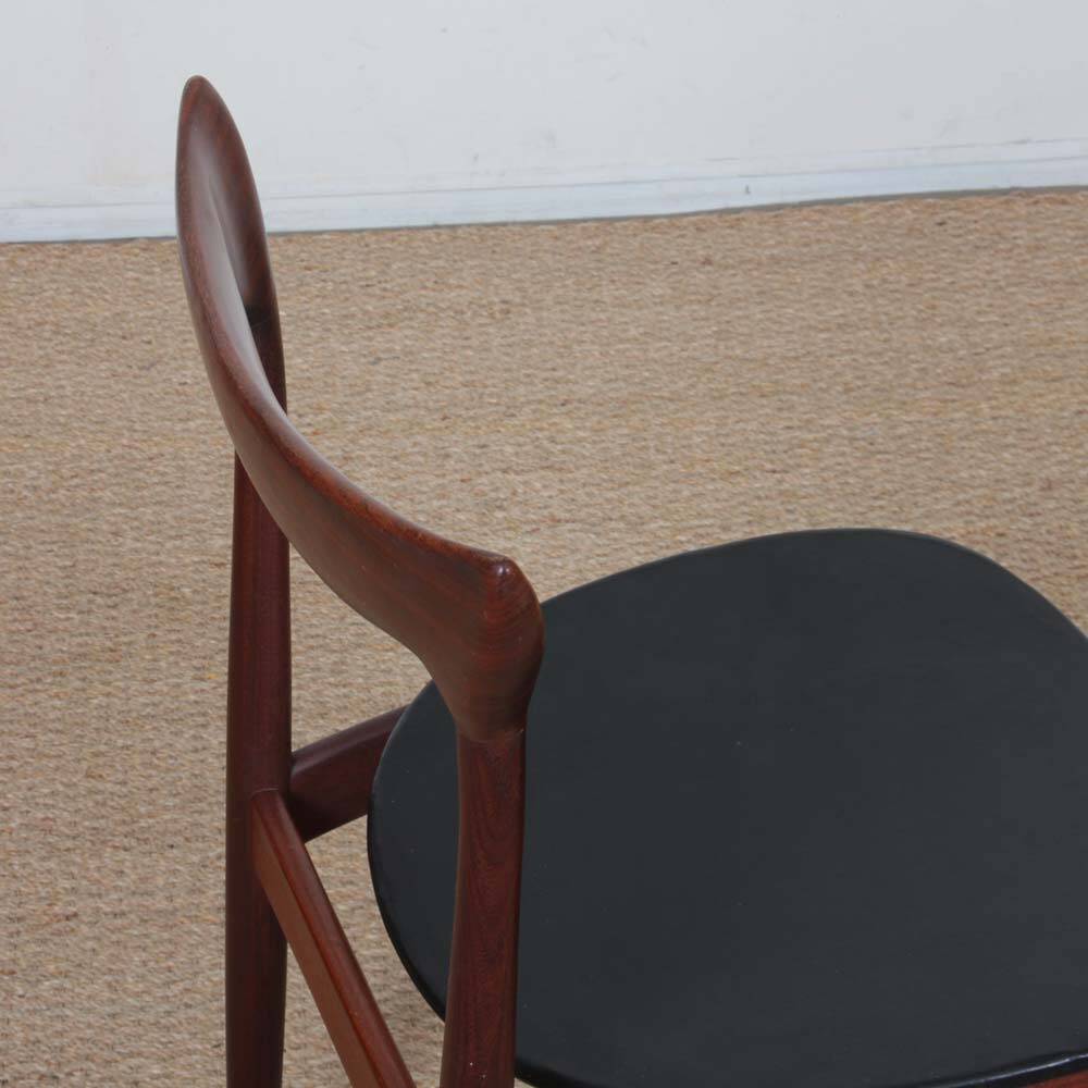 4 Scandinavian chairs by Henry-Walter Klein for Bramin, 1960