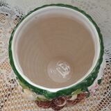 Antique Barbotine Vase