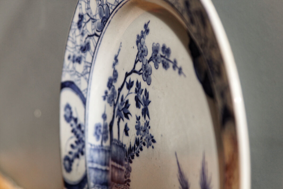 Chinese plate Creil and Montereau