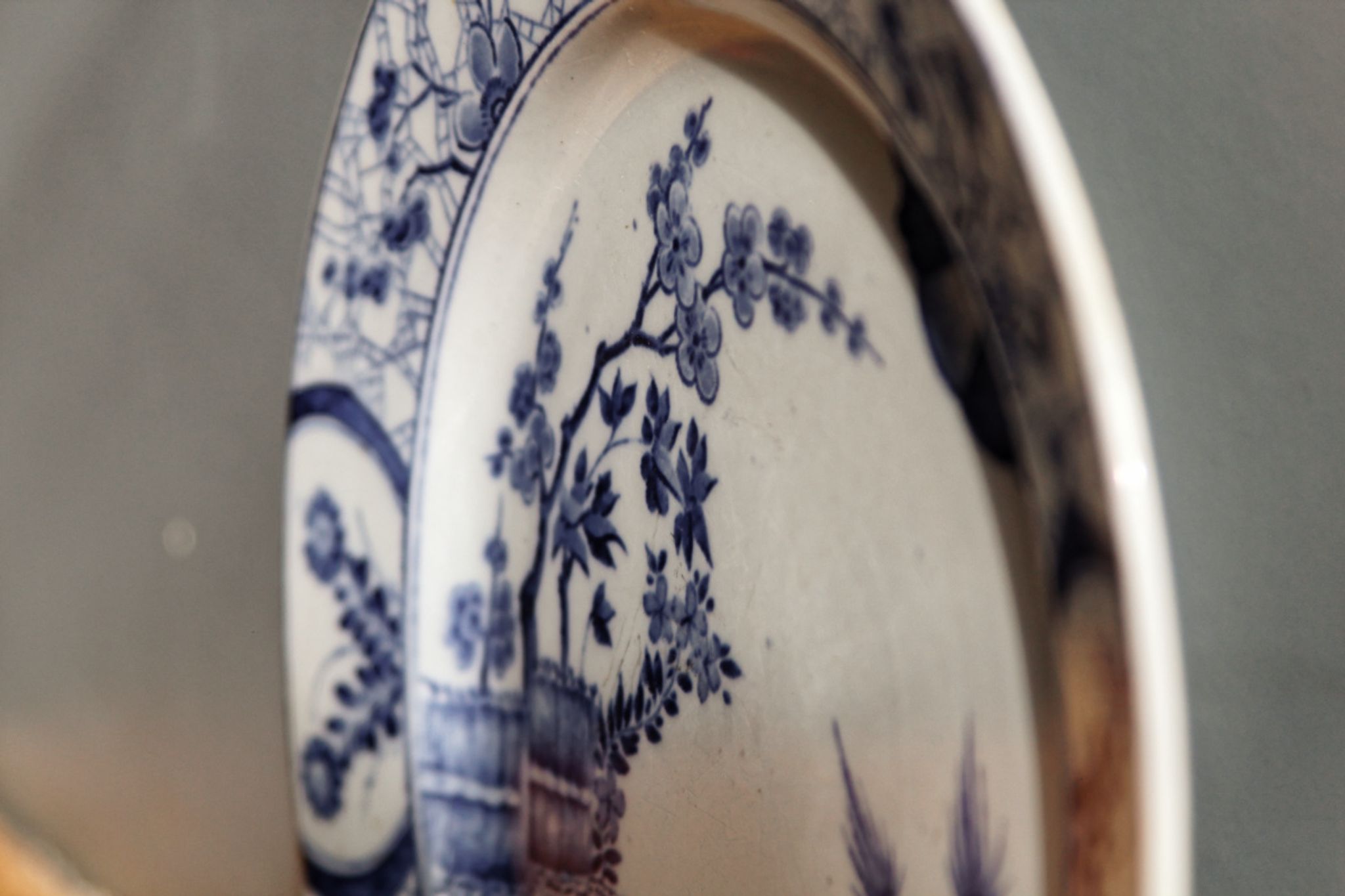 Chinese plate Creil and Montereau