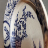 Chinese plate Creil and Montereau