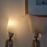 Paire appliques persplex vintage