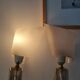 Paire appliques persplex vintage