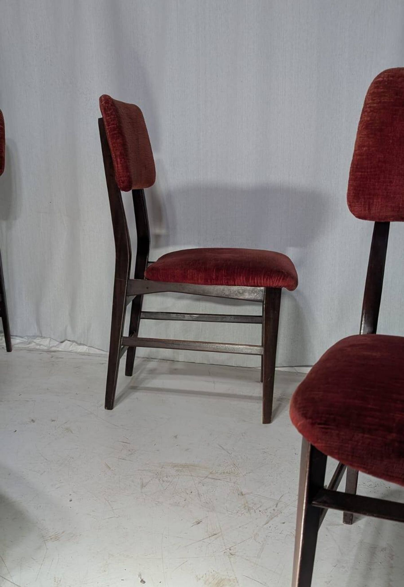 Set of 6 chairs by Vittorio Dassi, 50s