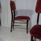 Set of 6 chairs by Vittorio Dassi, 1950s