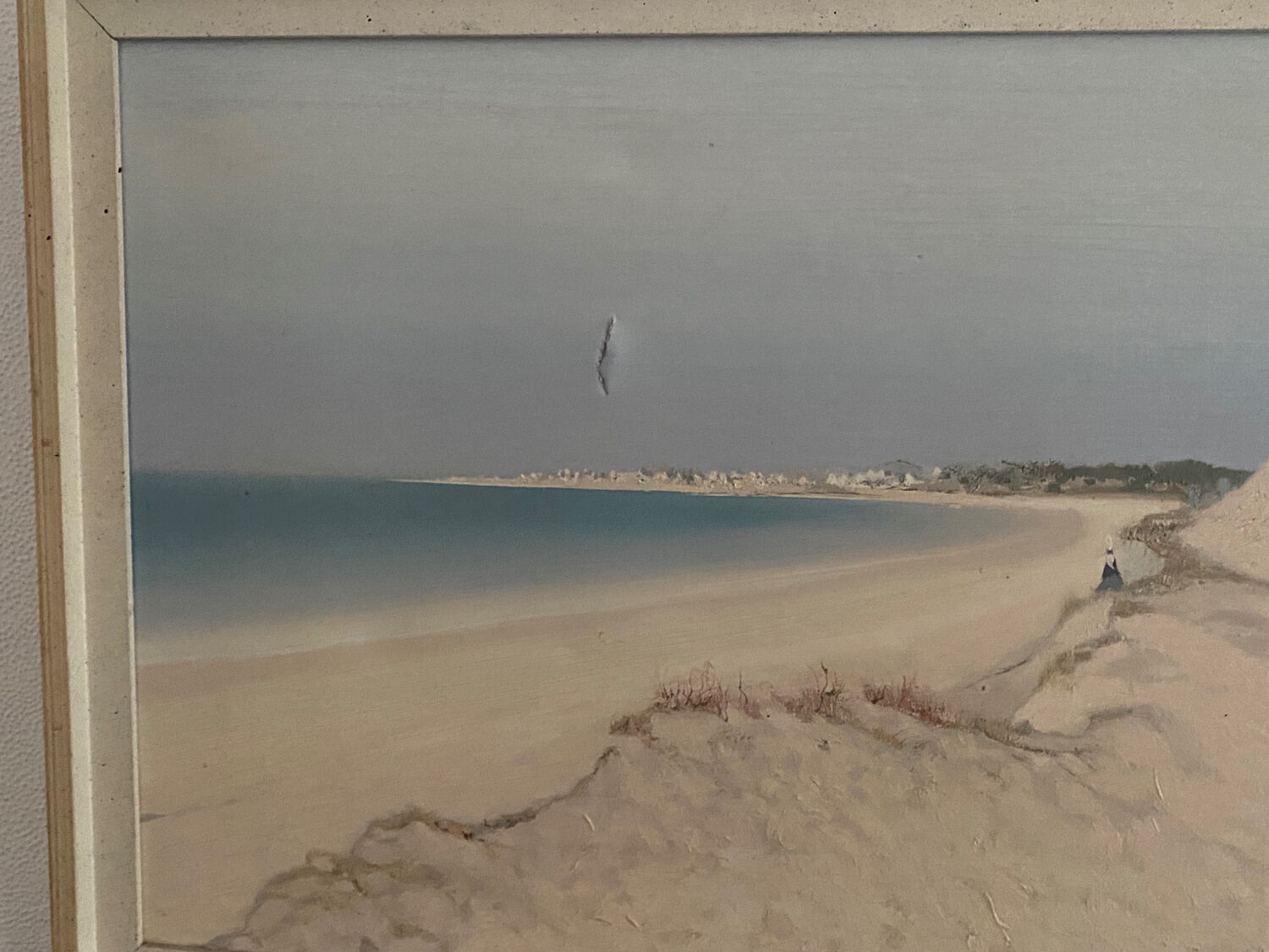 Oil on canvas Breton beach