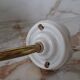 Applique laiton et opaline