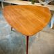 Scandinavian tripod coffee table 1960s