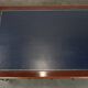 Antique English library table / writing table / desk from the 19th century