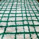 Berber carpet azilal checkerboard, inverted tiles green and cream