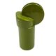 Space age green ceramic vase, Pietro Arosio, Parravicini Italy ca. 1960