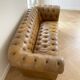 Chesterfield vintage leather - a statement piece