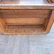 Roll-top Art Deco checkout counter with drawer