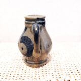 Set of 3 mini Betchdorf Alsace stoneware pitchers
