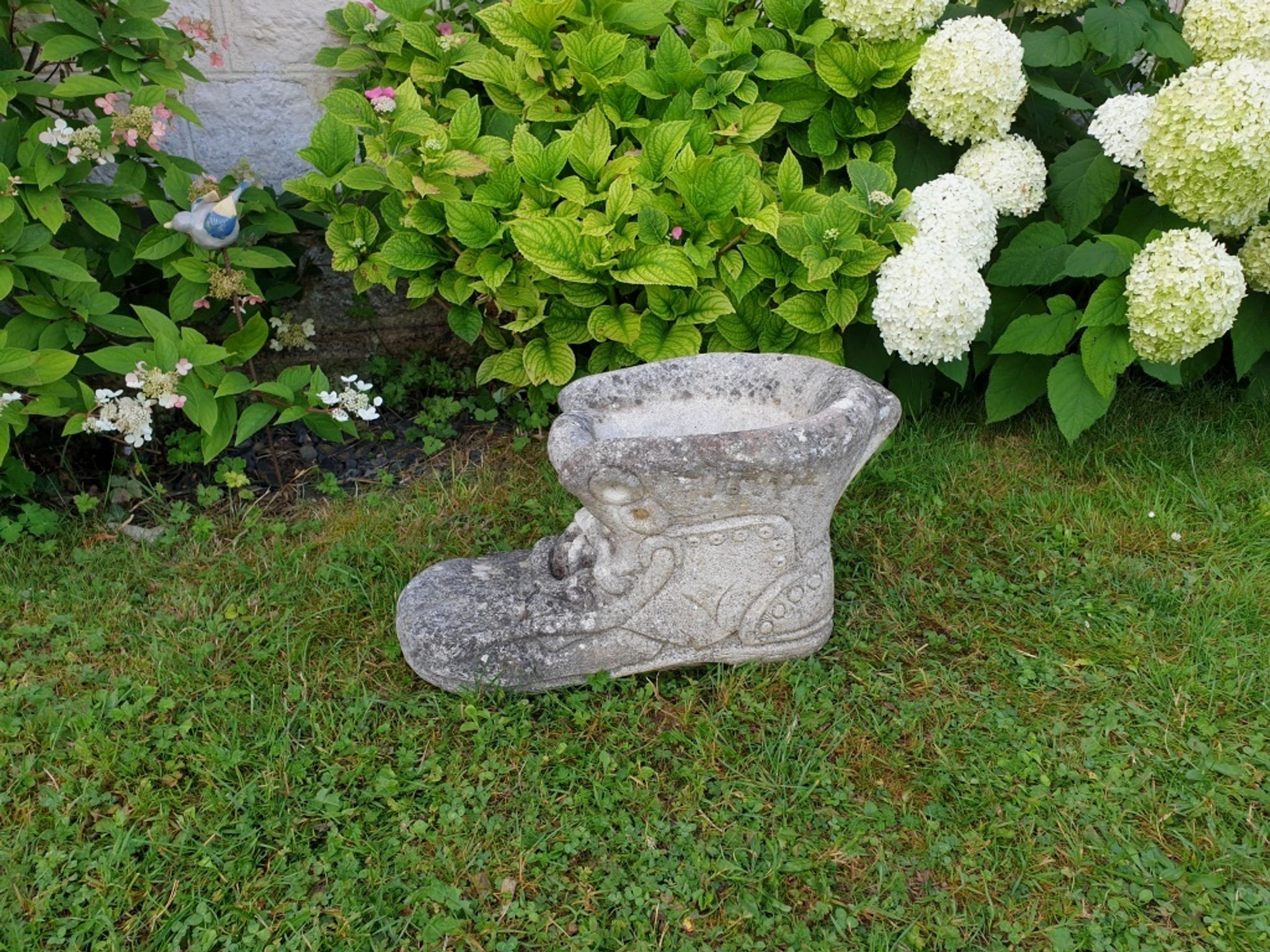 Jardinière chaussure pot de fleurs vintage