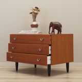 Teak chest of drawers, Scandinavian design, 1970s, manufacture: ÆJM Møbler