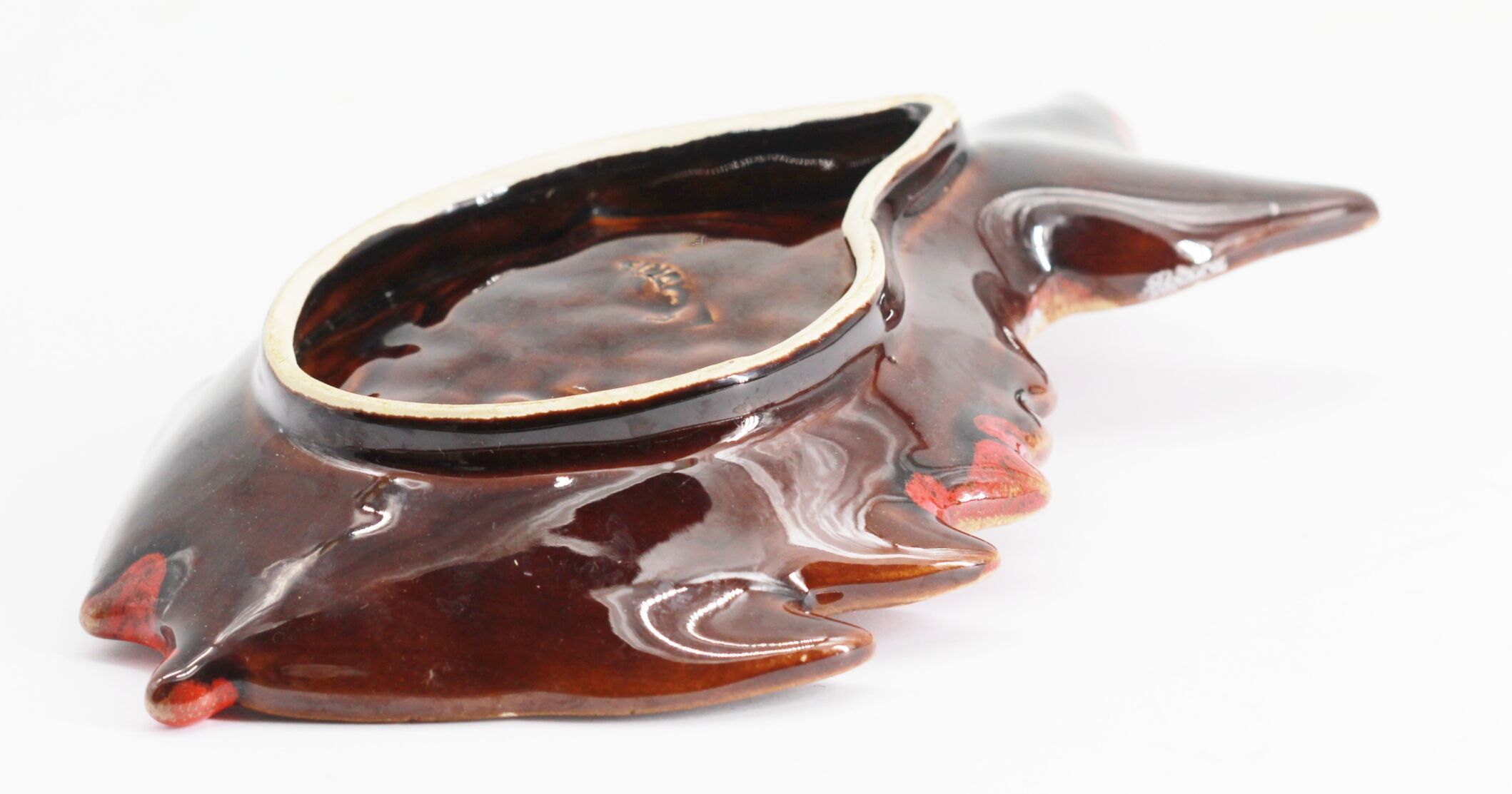 Fish dish ceramic vallauris