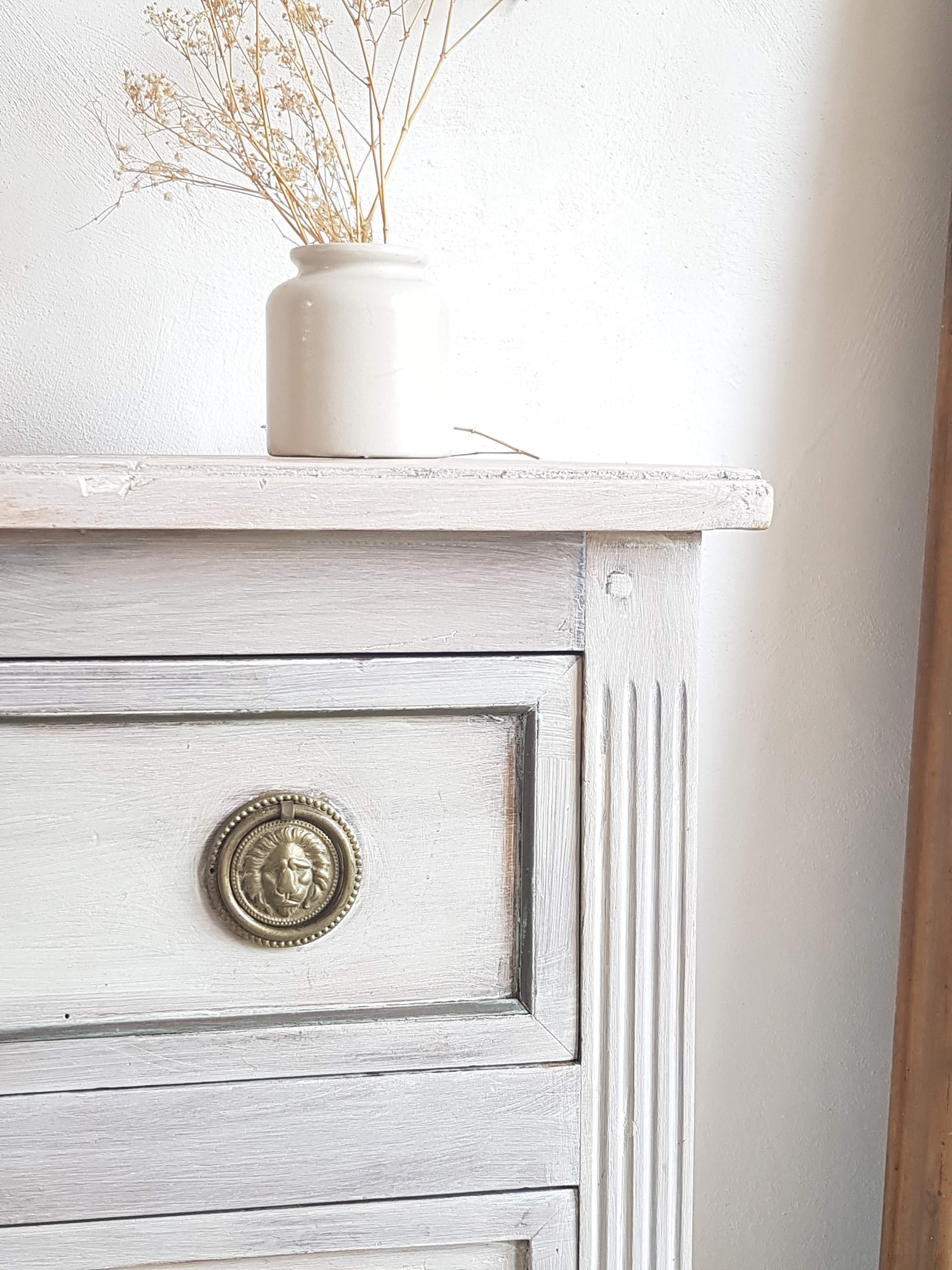 Old patinated dresser
