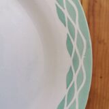 Vintage dessert plates Digoin Lola