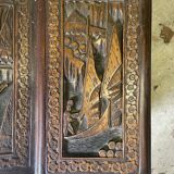 Chinese camphor wood chest Hong Kong 1939