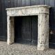 Louis XVI Style Fireplace In Violet Breccia Marble Circa 1880