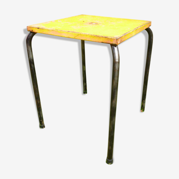 Table design industriel métal Tolix
