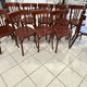 Suite de 10 chaises de Bistrot vintage années 1970