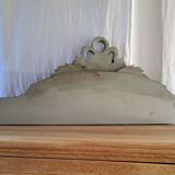 Patinated pediment
