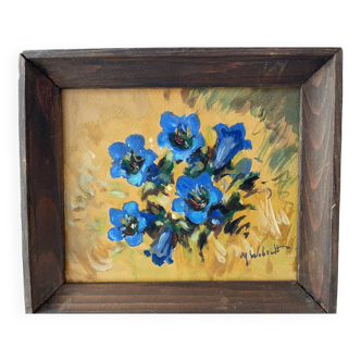 Old oil on panel