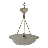 Elegant French Art Deco Plafonnier– Circa 1930 | Signed ROS / Degué