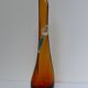 Vintage, brown, handmade soliflore vase S.T.E.L.V.I.A., Italy
