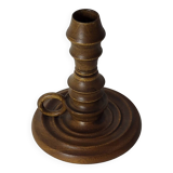 Wooden candle holder