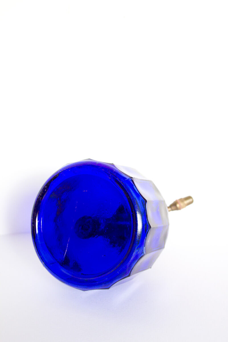 Blue glass vaporizer