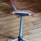 Vintage 70s Art Deco Jazz Style Stool Seat