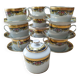 Tasses et sucrier porcelaine Limoges