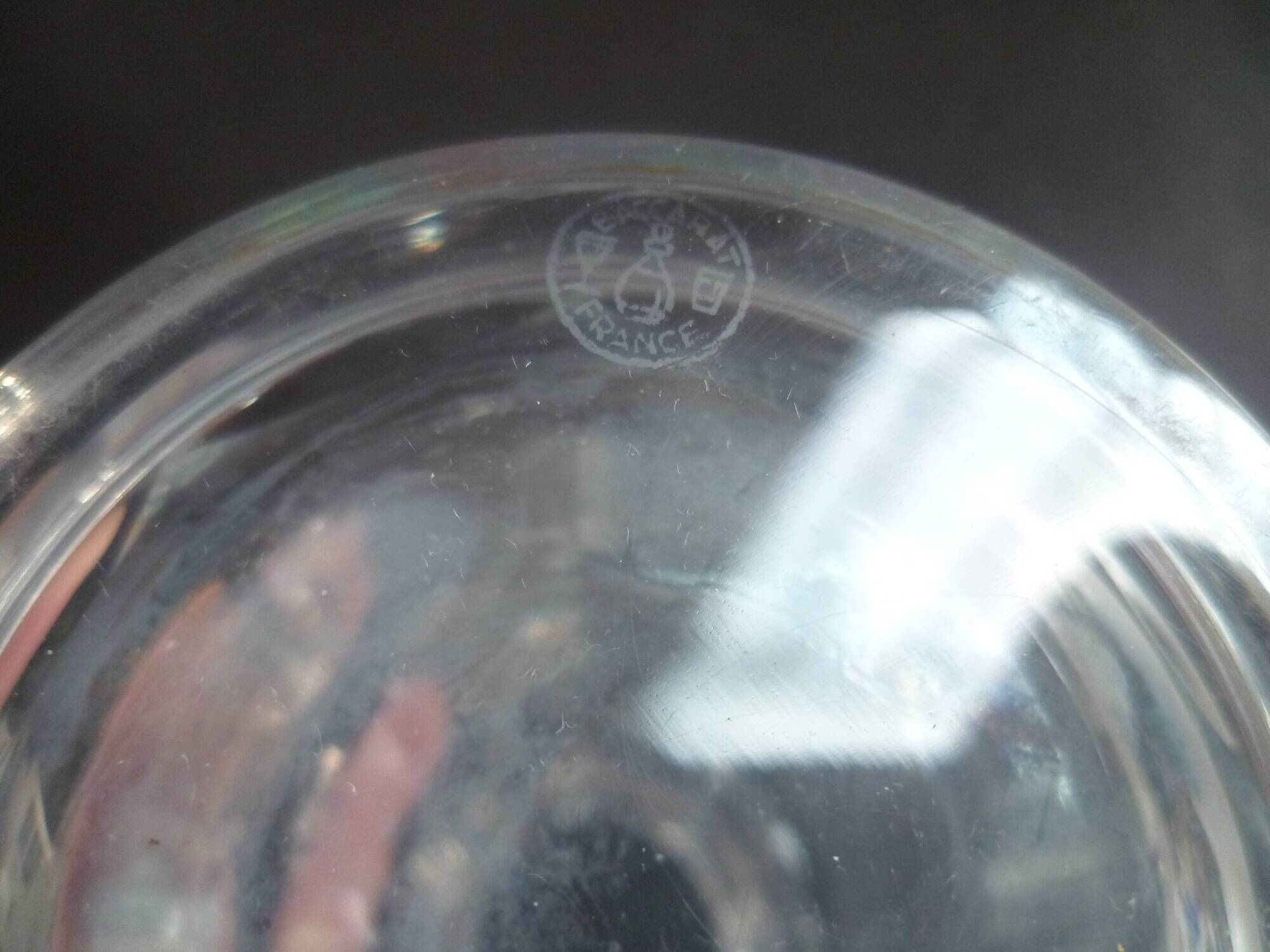 Carafe en cristal baccarat harcourt empire