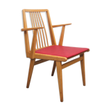 1950s armchair in beechwood