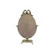 Vintage italian dressing mirror with bow baroque style gold tiltable 34cm