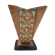 Hand painted art deco vase by Myott and son