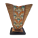 Hand painted art deco vase by Myott and son