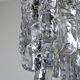 Kalmar Ice Glass chandelier, Austria, 1970s