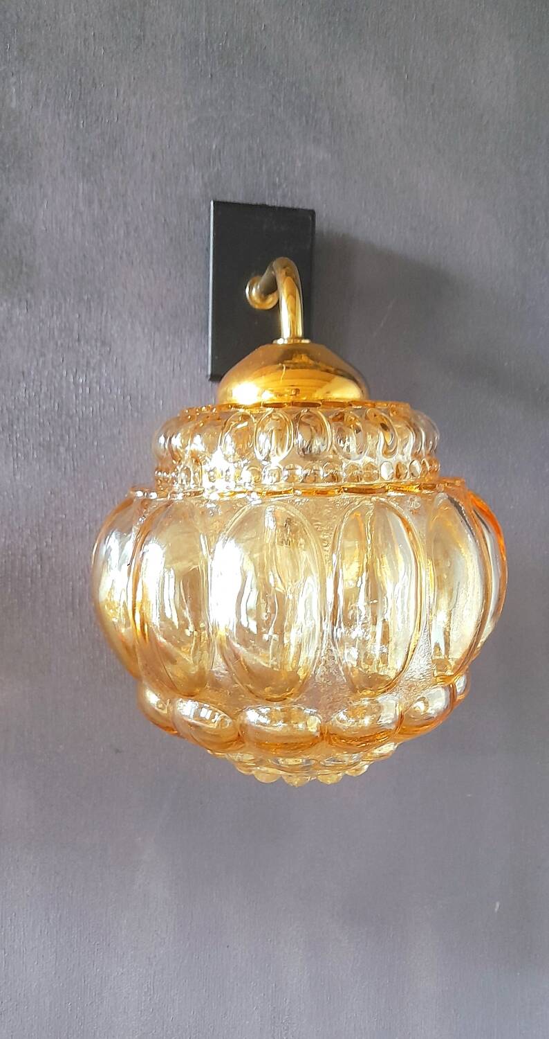 Pair of dlg Helena Tynell wall lights 70s