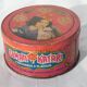 Indian round metal advertising box Sumah Katari India