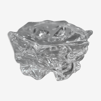 Crystal ashtray - art deco